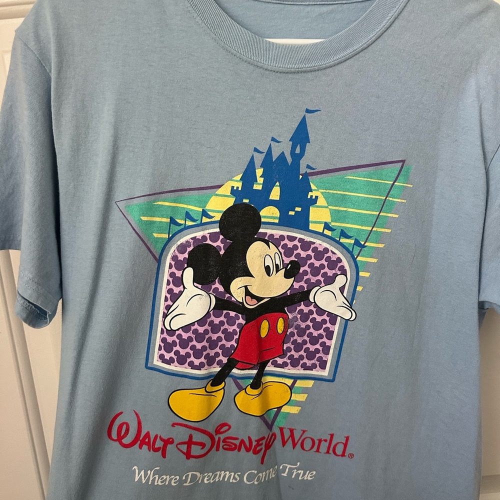 Disney Mickey Mouse Blue T-Shirt